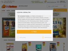 Tablet Screenshot of petissimo.de